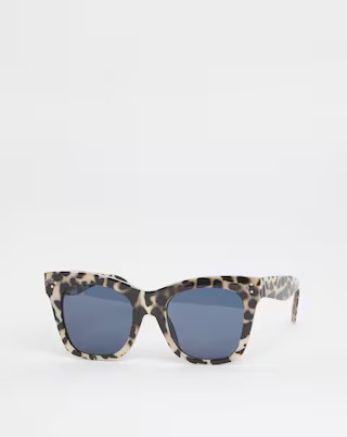 Tortoiseshell Square Sunglasses | Simply Be (UK)