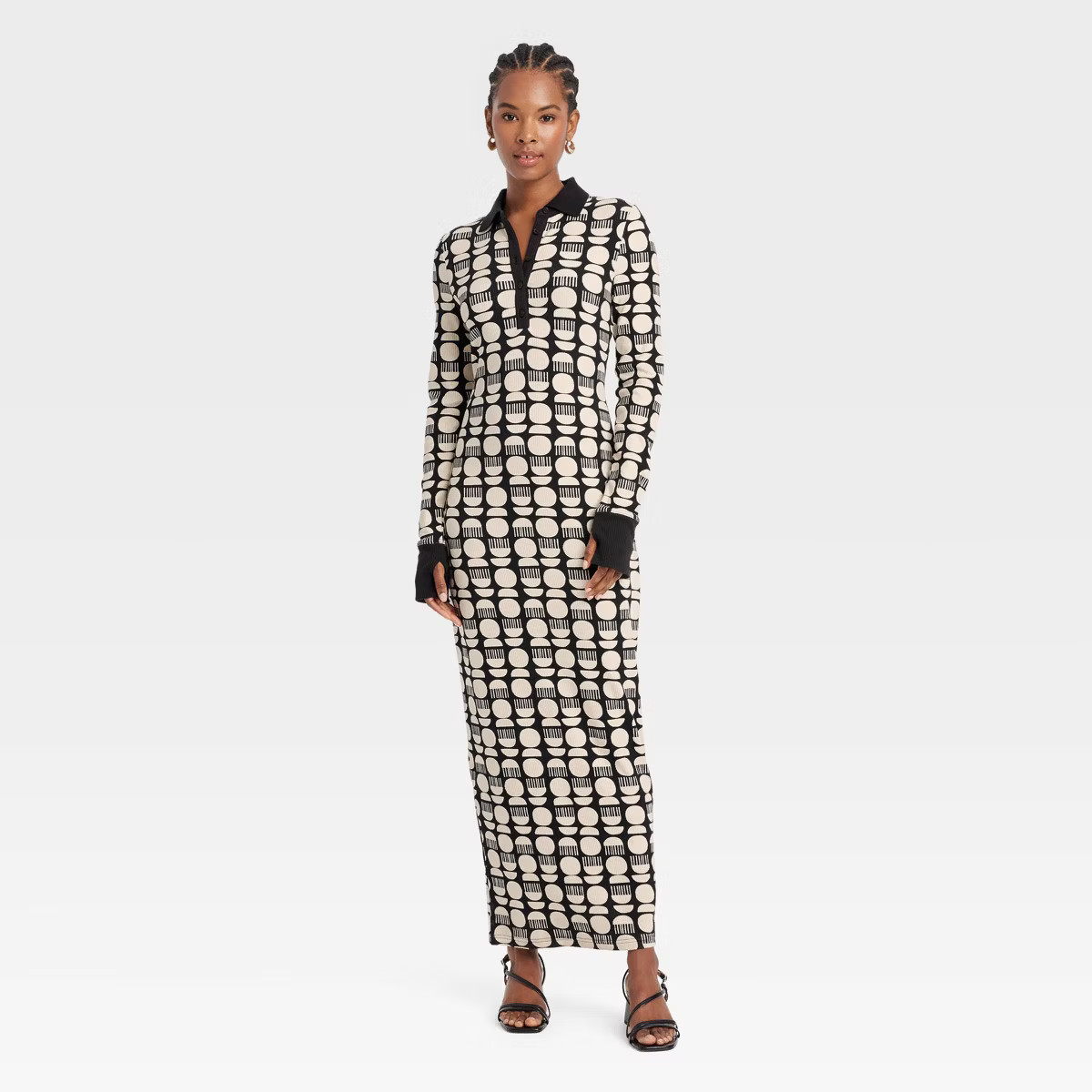 Black History Month Women's Maxi Dress - Black | Target