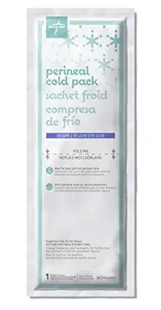 Medline Deluxe Perineal Cold Packs with Adhesive Strip, 4.5 x 14.25 (Pack of 24), postpartum, gre... | Amazon (US)