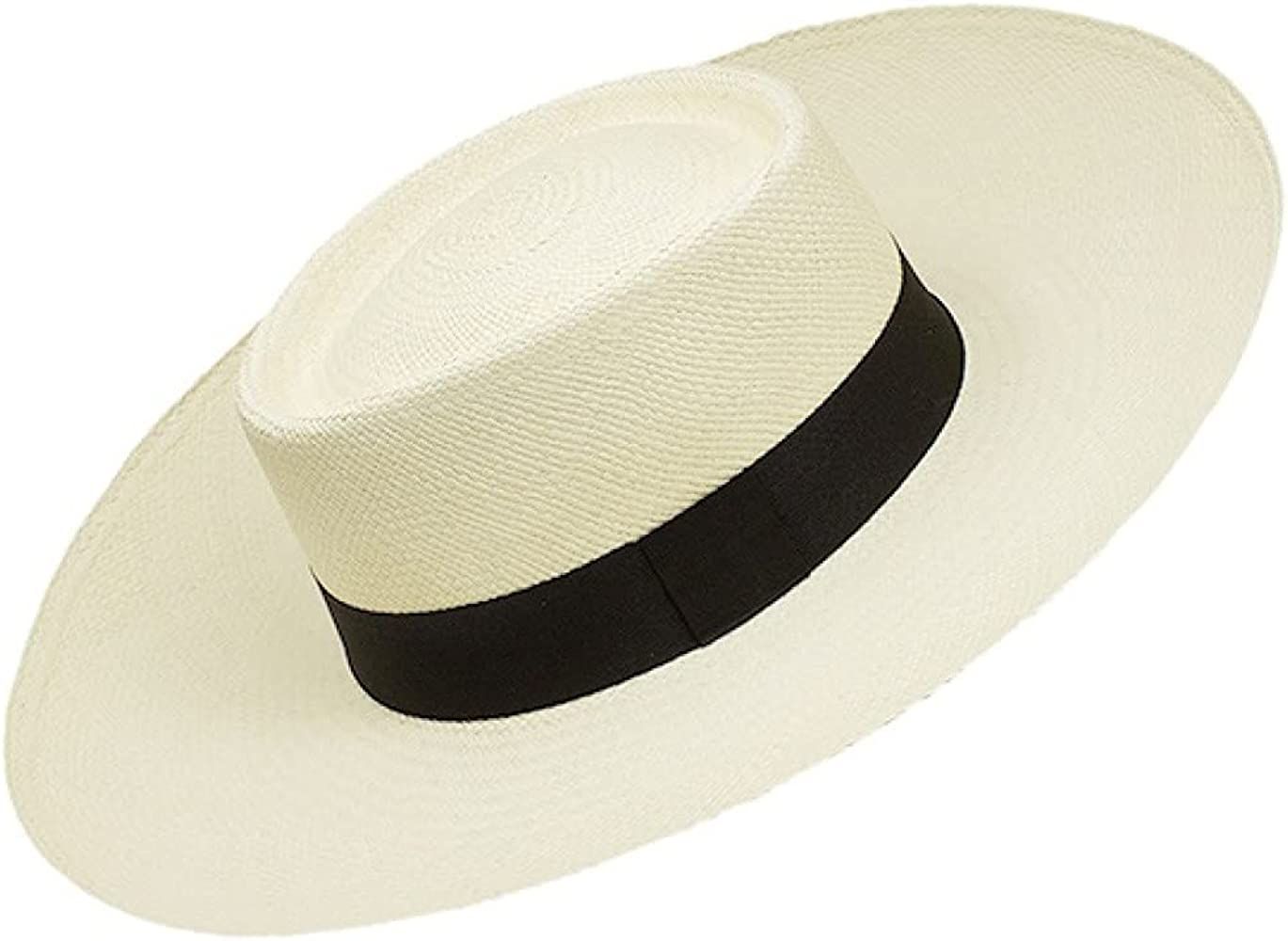 Gamboa Mens Panama Hat Wide Brim Hats for Men and Women Gambler Straw Genuine Hat Classic Colonia... | Amazon (US)
