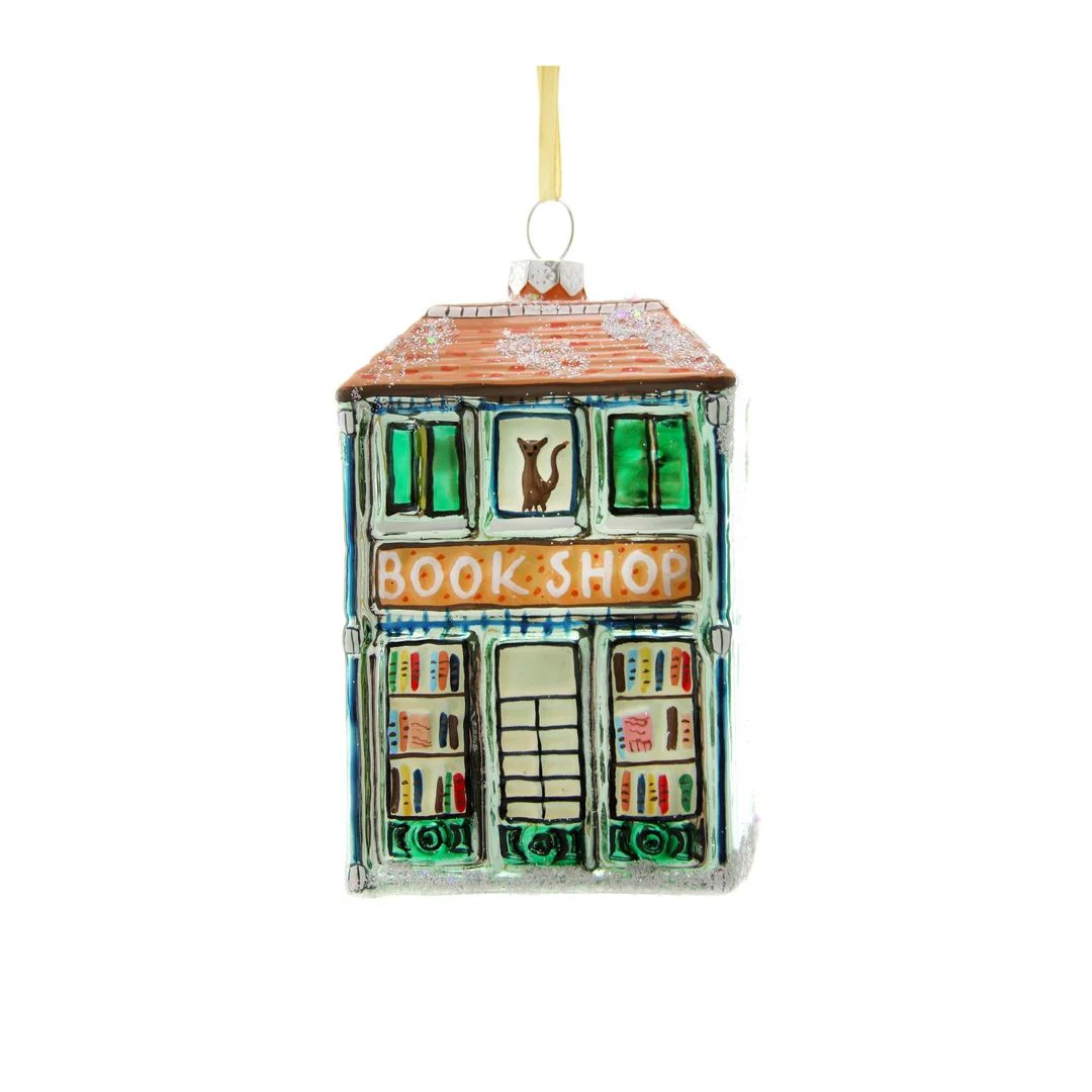 Book Shop Glass Ornament | Etsy (US)