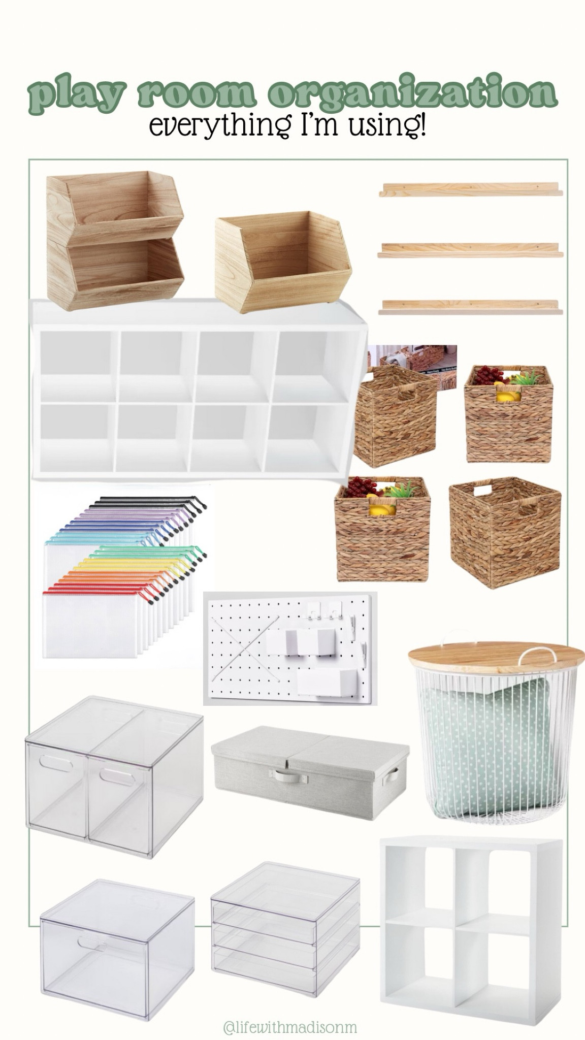 All of the organizational things I am using so far in our play room! 😍✨🧸 #playroomorganization #playroom 

#LTKHome #LTKKids #LTKFamily