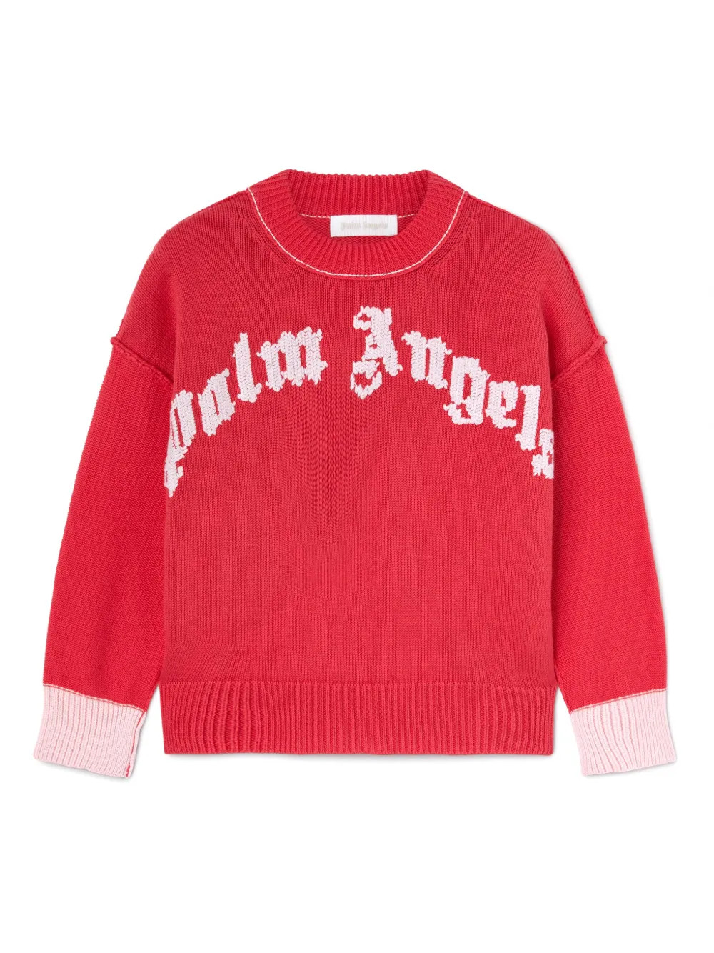 logo-intarsia sweater | Farfetch Global