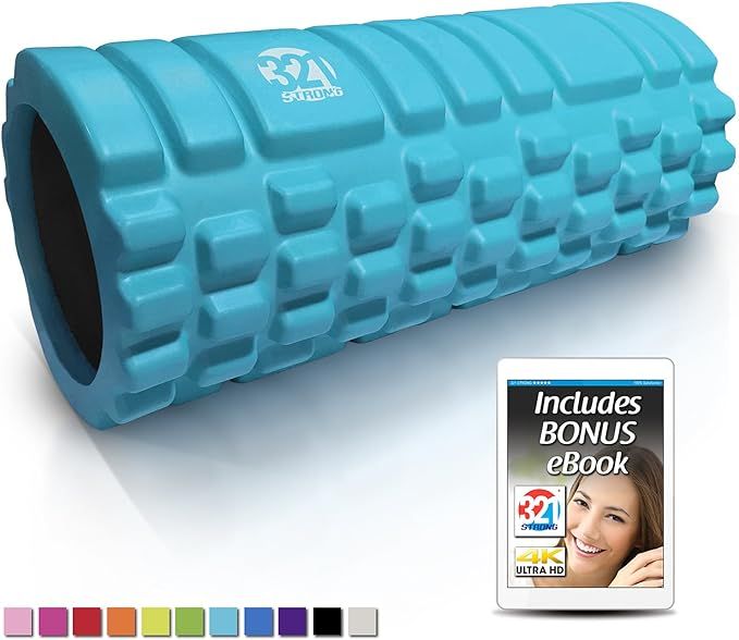 321 STRONG Foam Roller - Medium Density Deep Tissue Massager for Muscle Massage and Myofascial Tr... | Amazon (US)