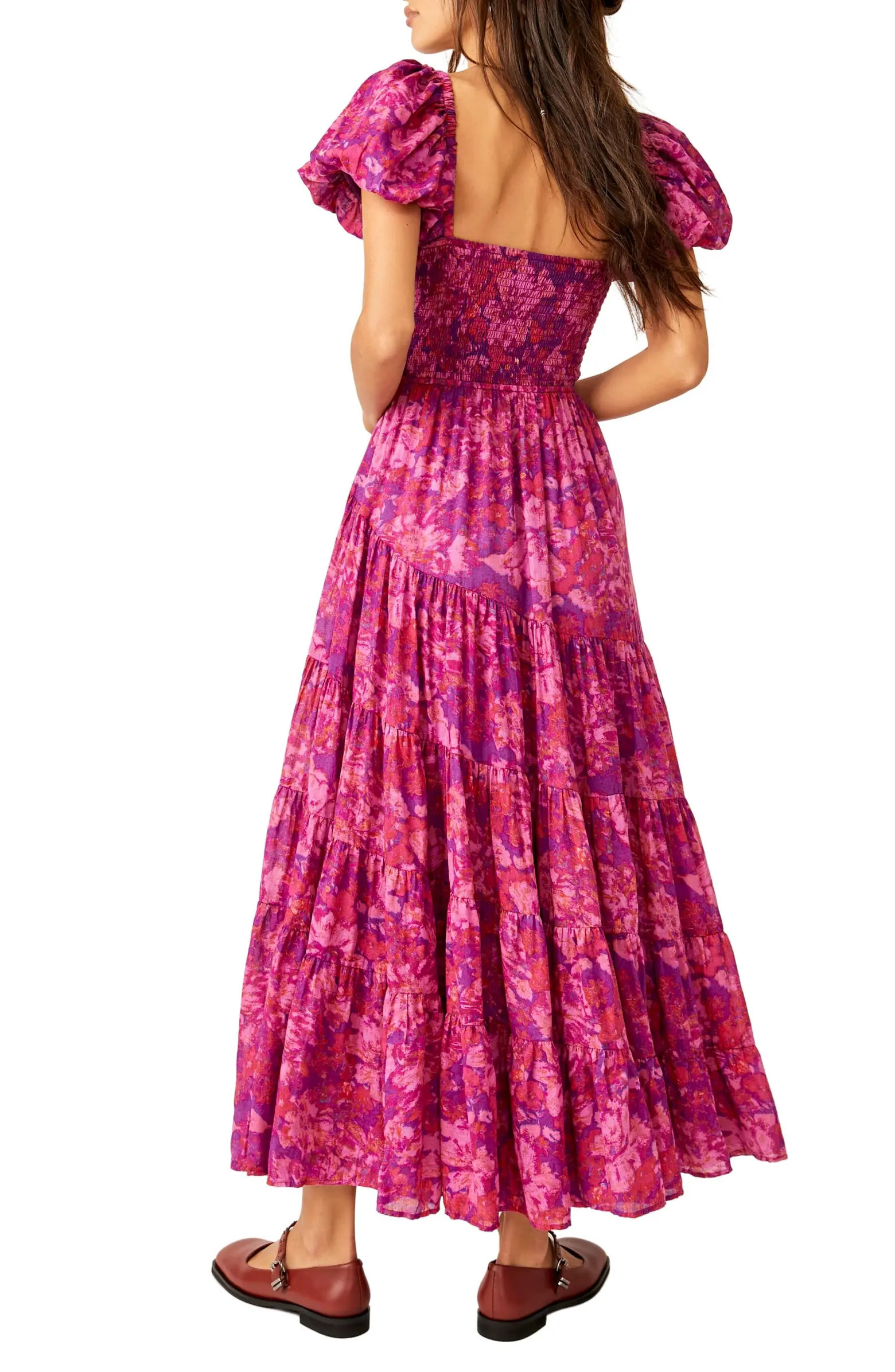 Sundrenched Floral Tiered Maxi Sundress | Nordstrom