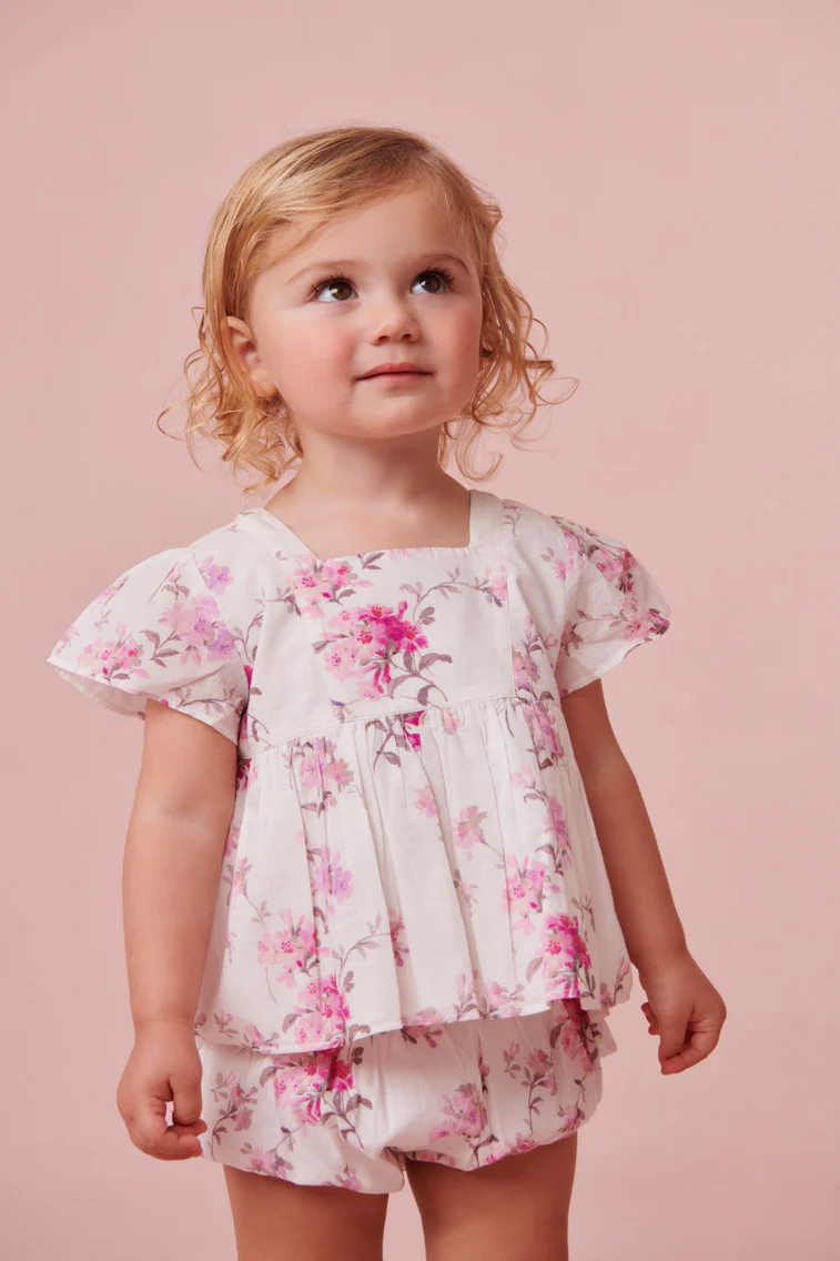 Baby Floral Remilia Top | LOVESHACKFANCY