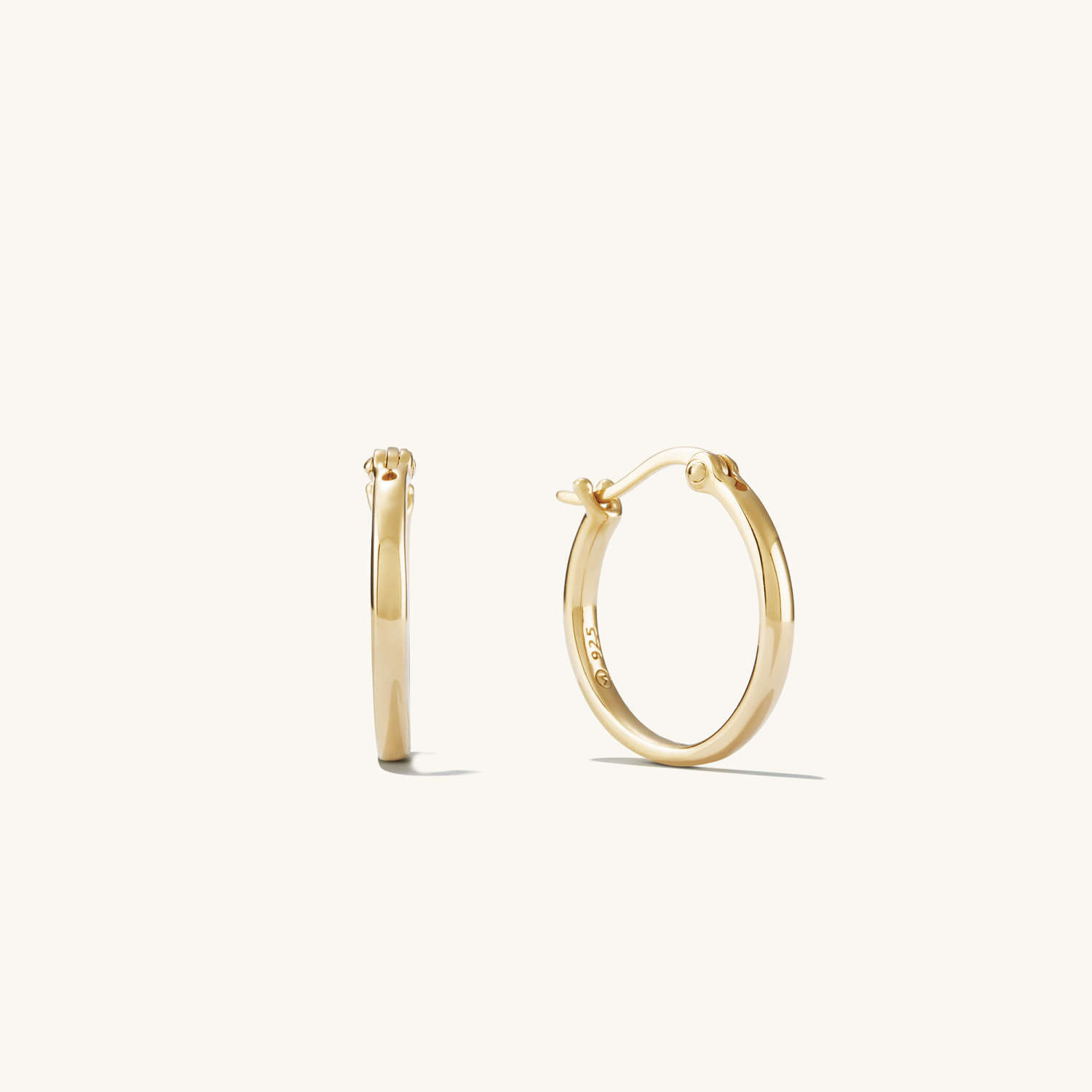 Midi Hoops - £48 | Mejuri (Global)