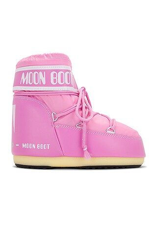 MOON BOOT Icon Low Nylon Boot in Pink | FWRD 