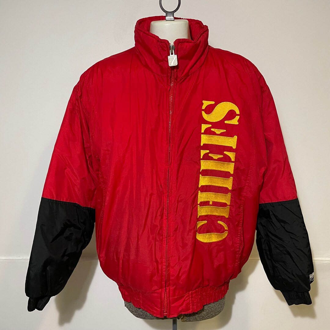 Vintage Kansas City Chiefs Winter Jacket XL - Etsy | Etsy (US)