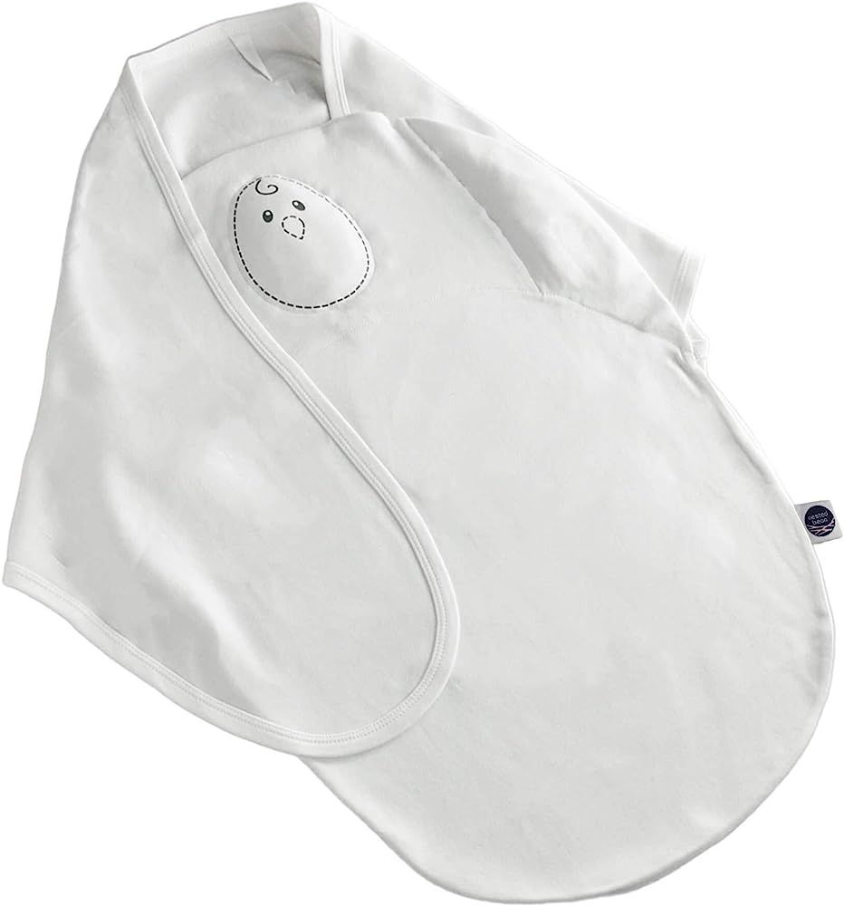 Nested Bean Zen Swaddle - Gently Weighted Swaddle | Baby: 0-6M | Cotton 100% | Help Reduce Moro (... | Amazon (US)