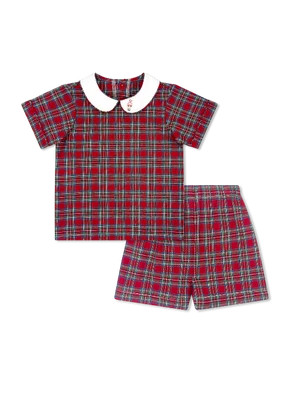 Sibley Short Set - Woodstock Plaid, Nutcracker | Lullaby Set