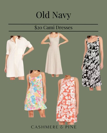 Old Navy $20 cami dresses!!

#LTKSeasonal #LTKstyletip #LTKsalealert