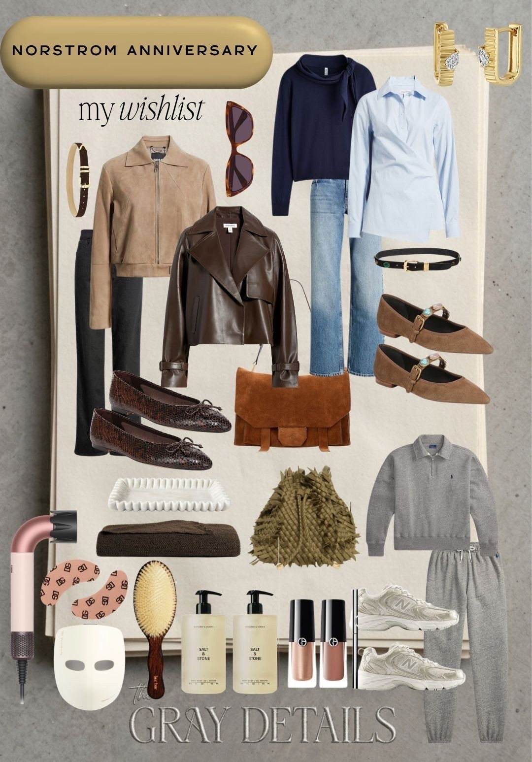 Nordstrom Anniversary Wishlist 

Fall jacket, suede jacket, leather jacket, fall bag, Nordstrom beauty, polo Ralph Lauren, ballet flats, suede belt, Dyson

#LTKootd #LTKOver40 #LTKSaleAlert