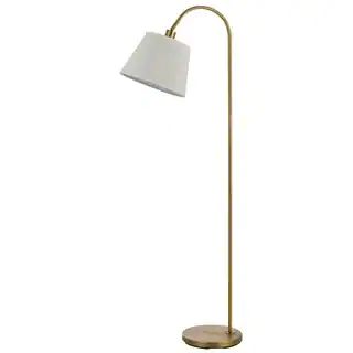 Covington Metal 60-watt Floor Lamp - Overstock - 13682534 | Bed Bath & Beyond
