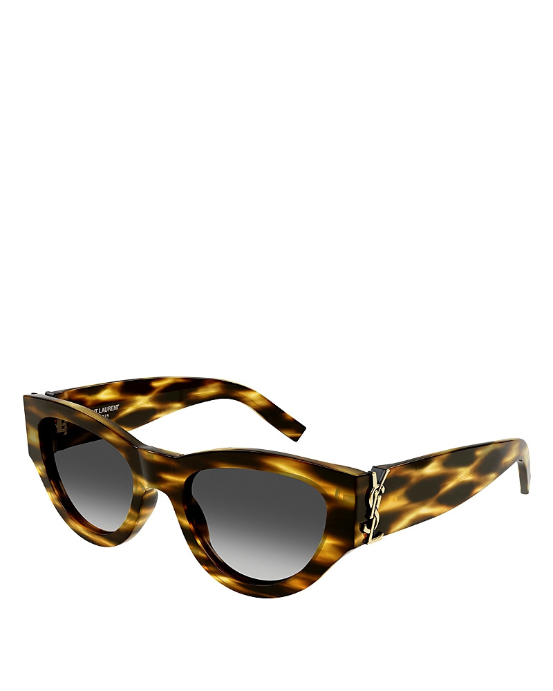 Saint Laurent Monogram Cat Eye Sunglasses, 53mm | Bloomingdale's (US)