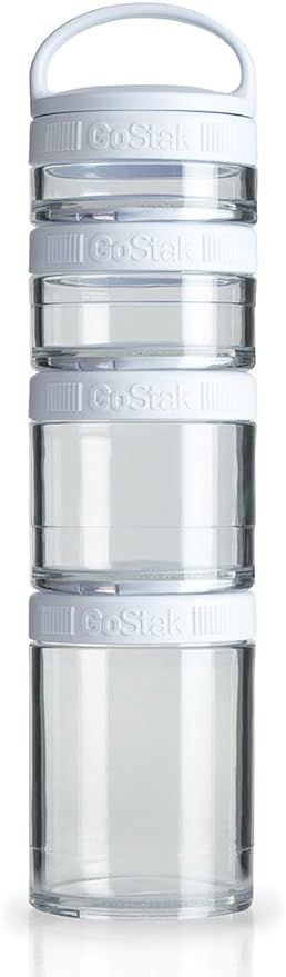 BlenderBottle GoStak Food Storage Containers for Protein Powder, Healthy Snacks, and Portion Cont... | Amazon (US)