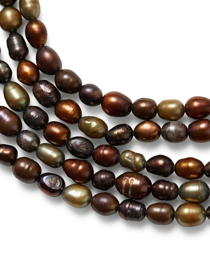 Freshwater Pearl Crochet Necklace | We Wore What