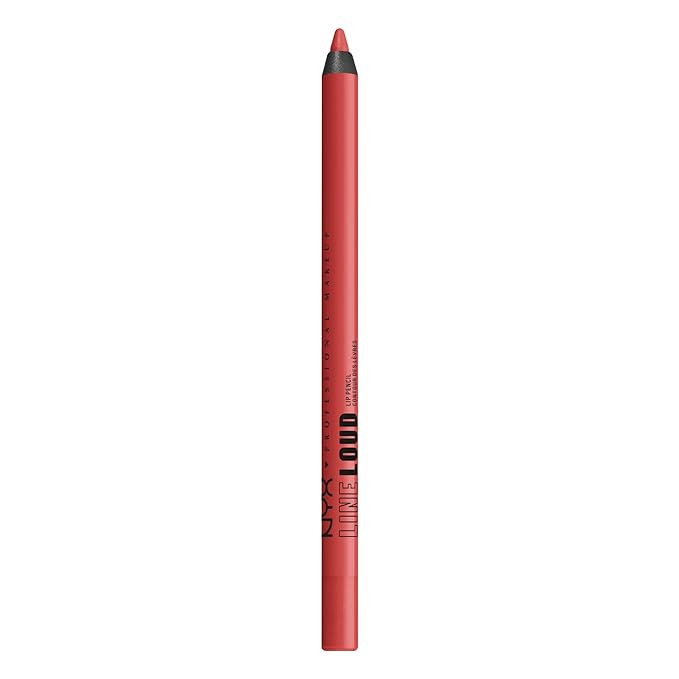 NYX PROFESSIONAL MAKEUP Line Loud Lip Liner, Longwear and Pigmented Lip Pencil with Jojoba Oil & ... | Amazon (US)