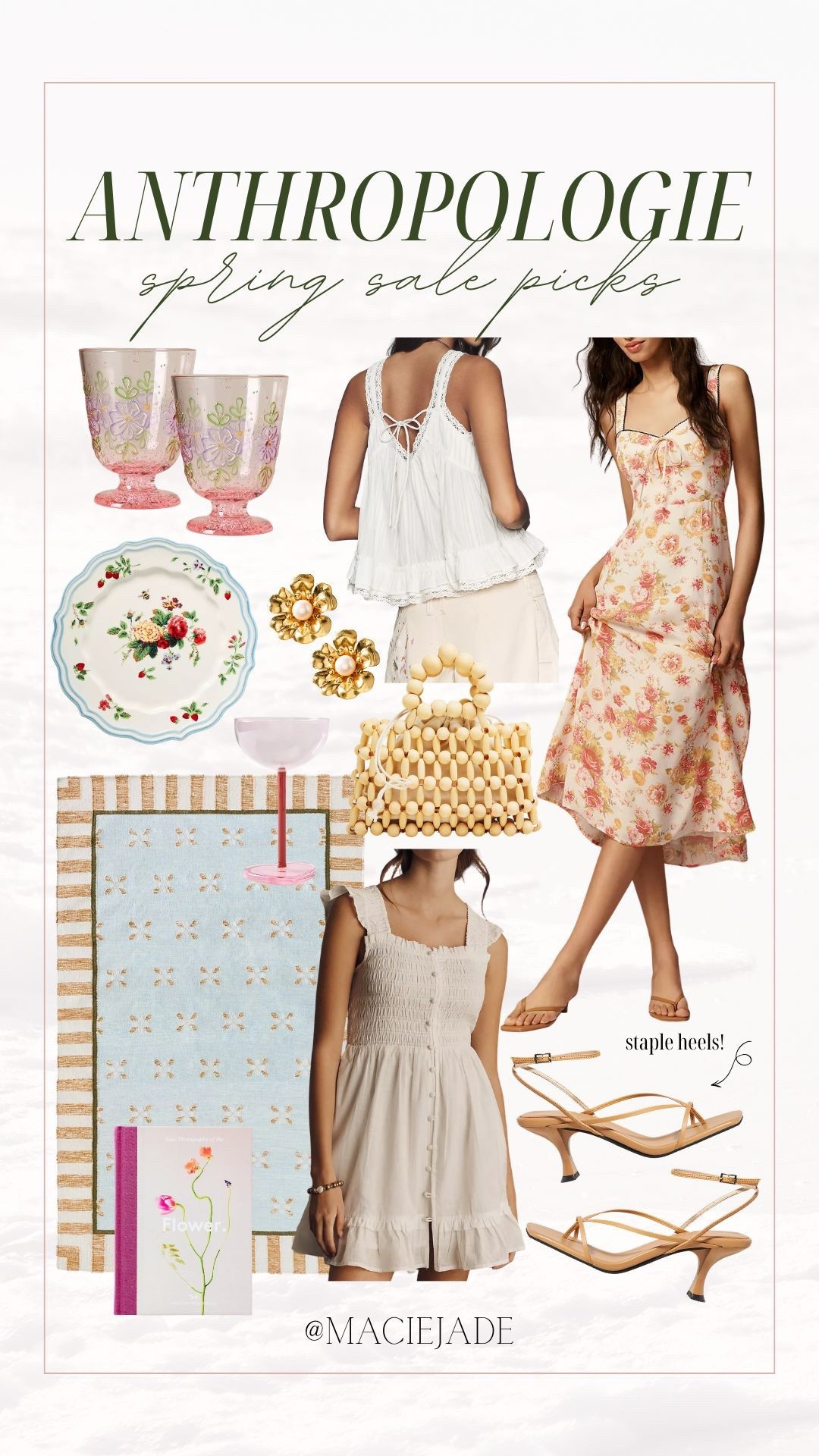 Anthropologie sale alert! ✨ Up to 30% off spring home + style 🌸

Anthro home, anthro spring sale, anthro spring fashion, anthro sale, Anthropologie spring fashion, spring home decor, anthro decor

#LTKSeasonal #LTKHome #LTKSaleAlert