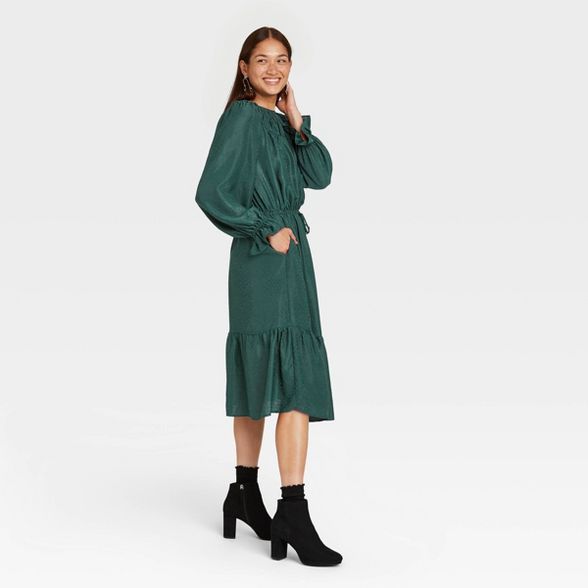 Women's Long Sleeve Dress - A New Day™ | Target