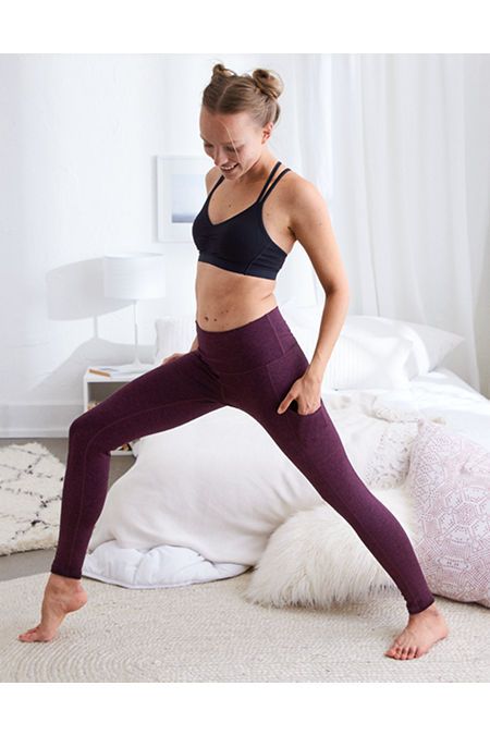 Aerie PLAY High Waisted Pocket Legging | American Eagle Outfitters (US & CA)