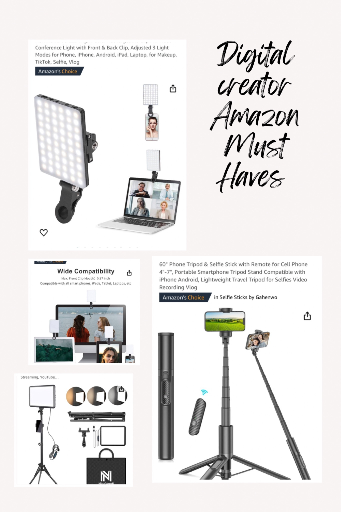 And the journey begins!!! Up your digital creator game with these Amazon essentials! 🚀 Explore tools and tech that bring your ideas to life. #DigitalCreators #AmazonFinds

#LTKSpringSale #LTKfindsunder50 #LTKsalealert