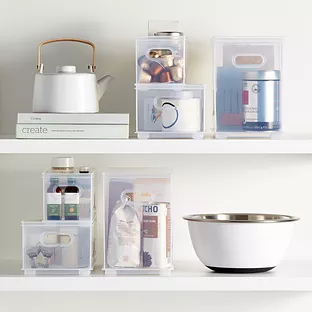 Clear Stackable Plastic Storage … curated on LTK