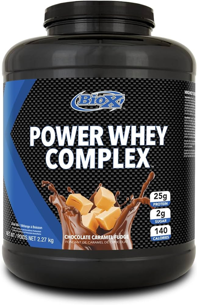 BioX Power Whey Complex | Whey Protein Powder - Nitrogen-Rich Three Tiered Powder | 25-27 g Prote... | Amazon (CA)