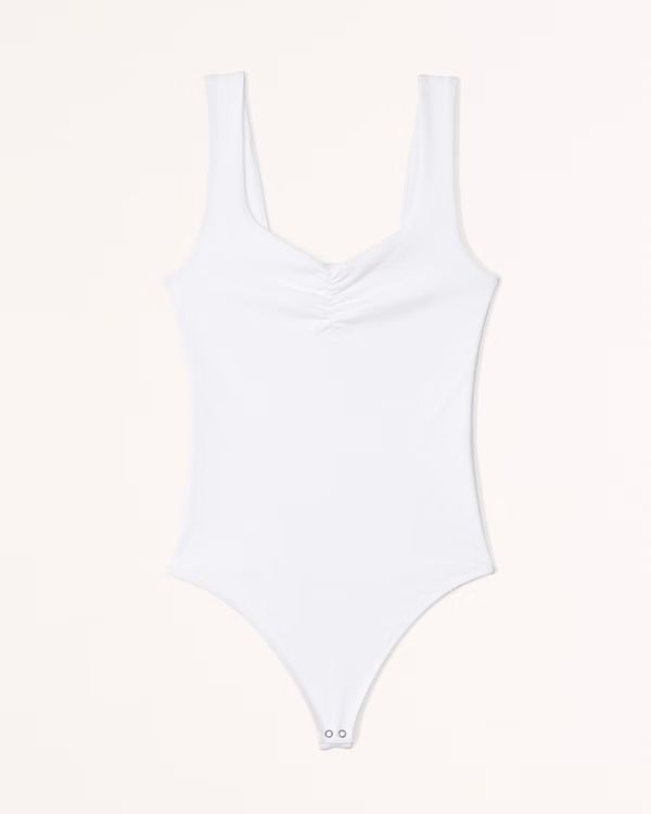 Seamless Fabric Sweetheart Bodysuit | Abercrombie & Fitch (US)