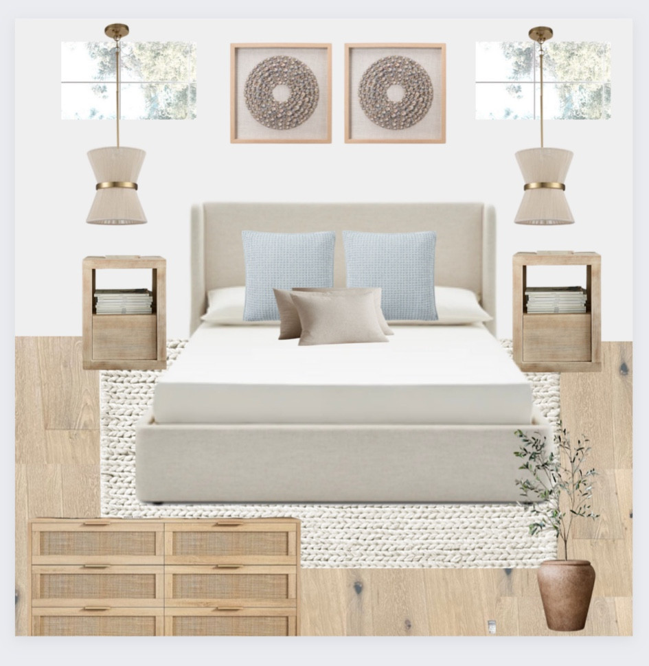 Bedroom decor inspo! ✨ 🐚 🪵 

Bedroom decor, coastal decor, modern organic coastal, beach house decor

Interior design
Coastal decor
Home design 
Decorating
Home decor
Beach house
Beachy decor
Home finds
Lighting
New home
Bedroom inspiration
Bedroom decor
Serena and lily
Wayfair
Wall art
Home design inspo
King bed
Queen size bed
Bedding
Sheets
Light fixtures
Kitchen
Living room decor
Furniture


#LTKover40 #LTKhome #LTKbeauty