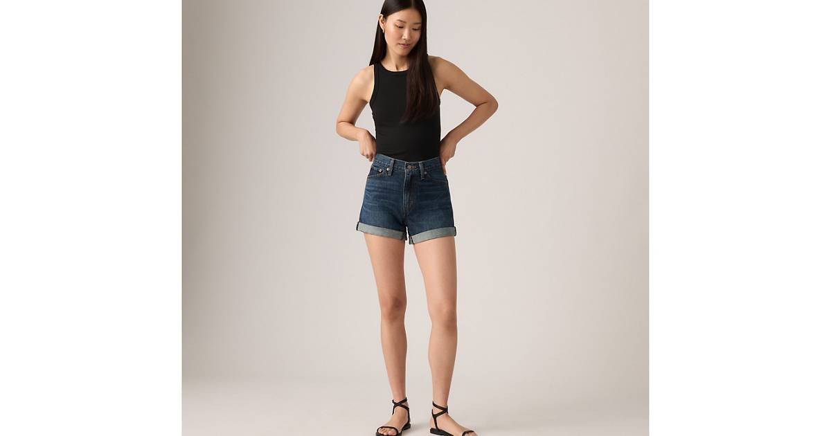 Rolled 80s Mom Women's Shorts | Levi's US