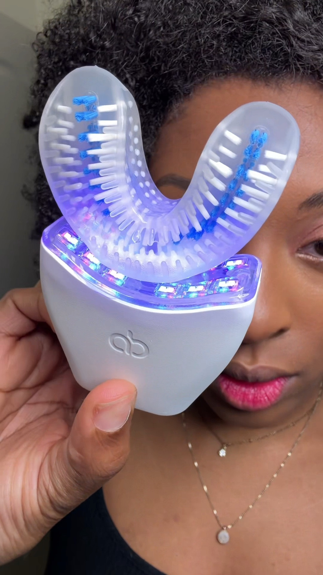 As a RDH I was a little skeptical and amazed. Can you really brush your teeth in 30 seconds? Normally no, but this sonic electric toothbrush has a U shaped head to brush all of your teeth at once. This is an amazing tool for those who find it hard to brush mentally or physically #autobrush #electrictoothbrush #oralhygiene #toothbrush #dentalhygiene 

#LTKmorningroutine #LTKSaleAlert #LTKselfcare
