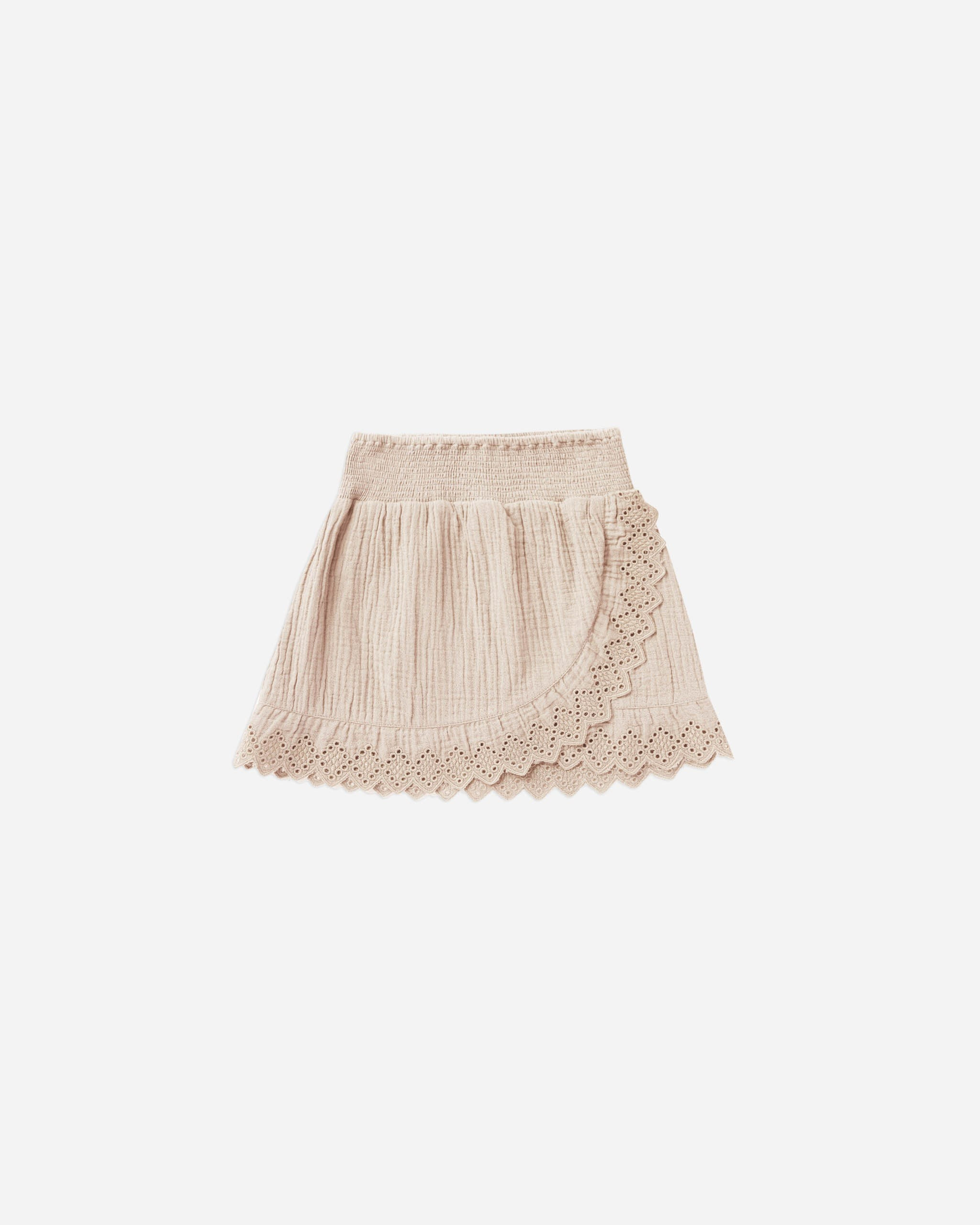 ruffle wrap skirt | shell | Rylee + Cru
