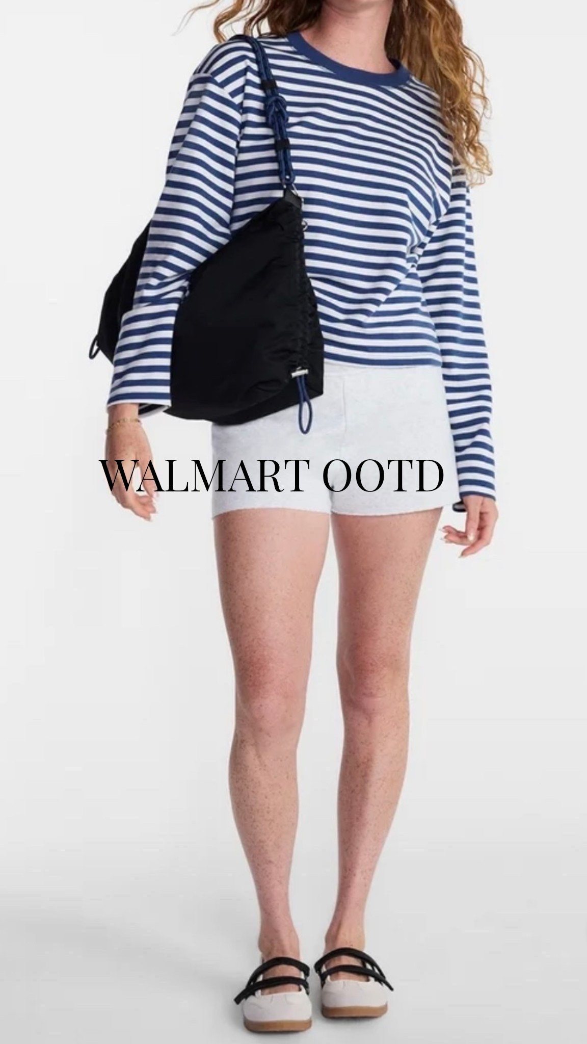 Affordable Walmart finds, stripes tee sweater, comfy loungewear, travel outfit idea

#LTKootd #LTKmomlife #LTKTravel