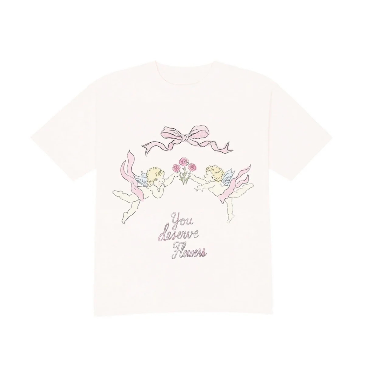 You Deserve Flowers Tee | Shop Kristin Jones