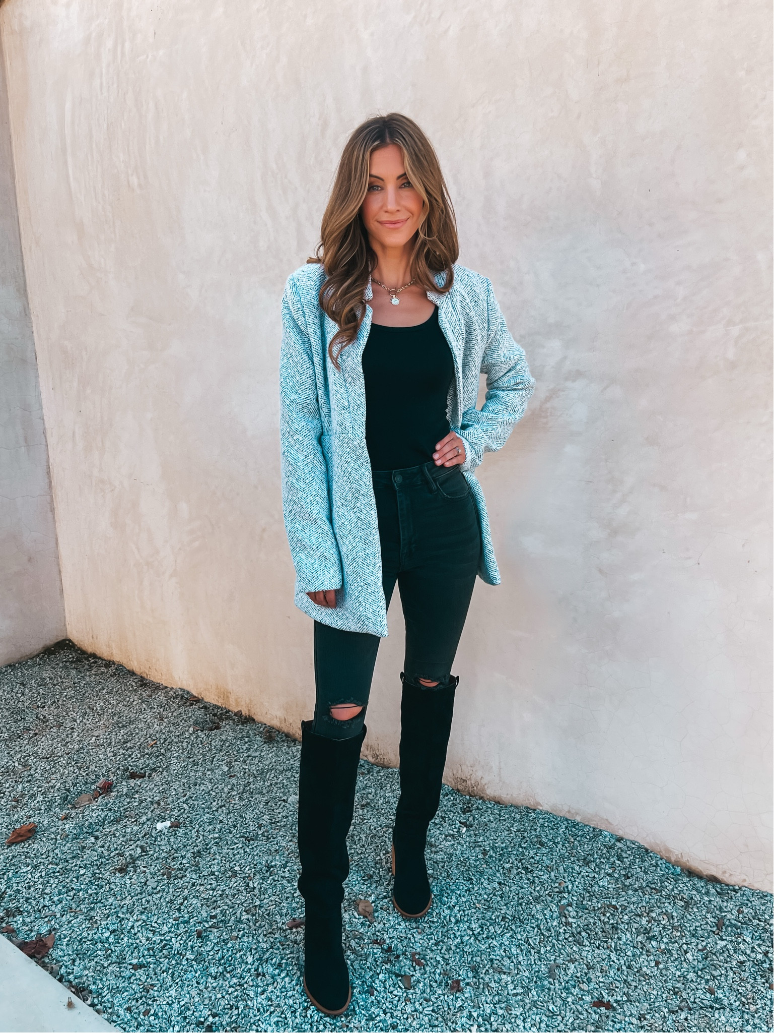 Winter style

Coat, shirt, jeans, high rise jeans, boots. Simple style. #ltkpetite

#LTKHoliday #LTKShoeCrush #LTKFindsUnder100