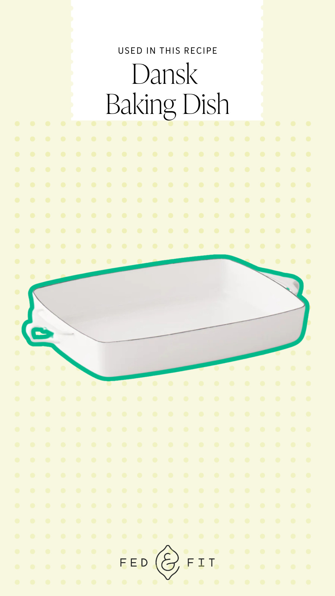 I love using this Dansk baking dish! 

 #LTKHome #LTKStyleTip #LTKFitness