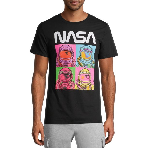 NASA Pop Art Men's and Big Men's Graphic T-Shirt | Walmart (US)