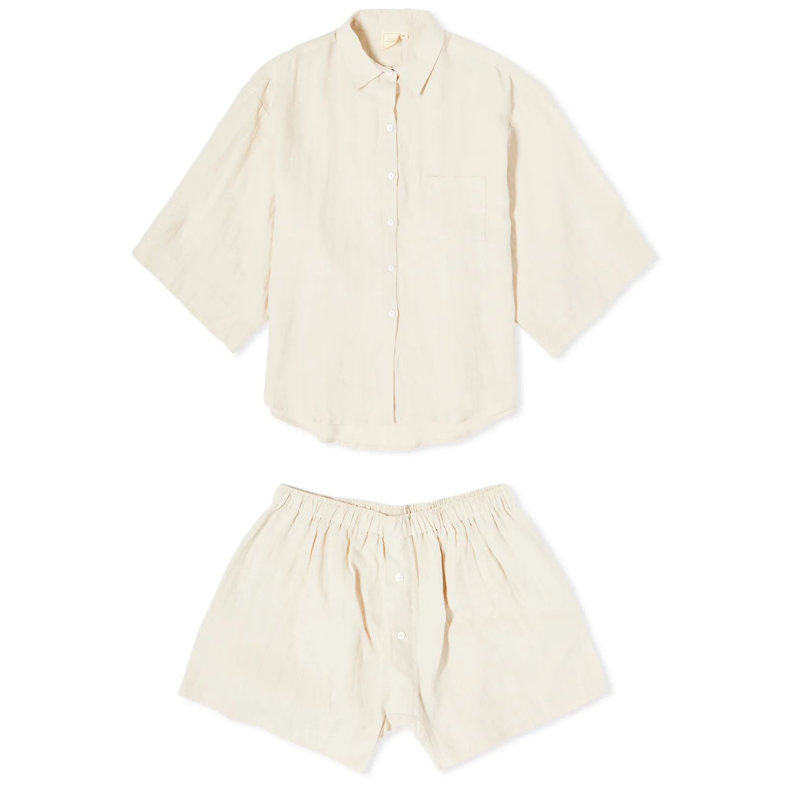 Deiji Studios 03 Pyjama Set Oat | END. (US) | End Clothing (US & RoW)