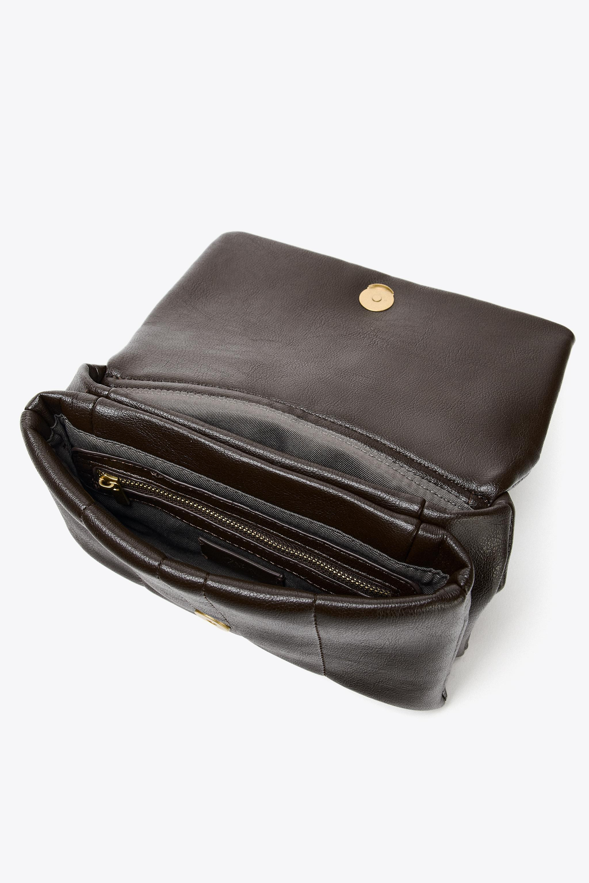 QUILTED MINI CROSSBODY BAG | Zara UK