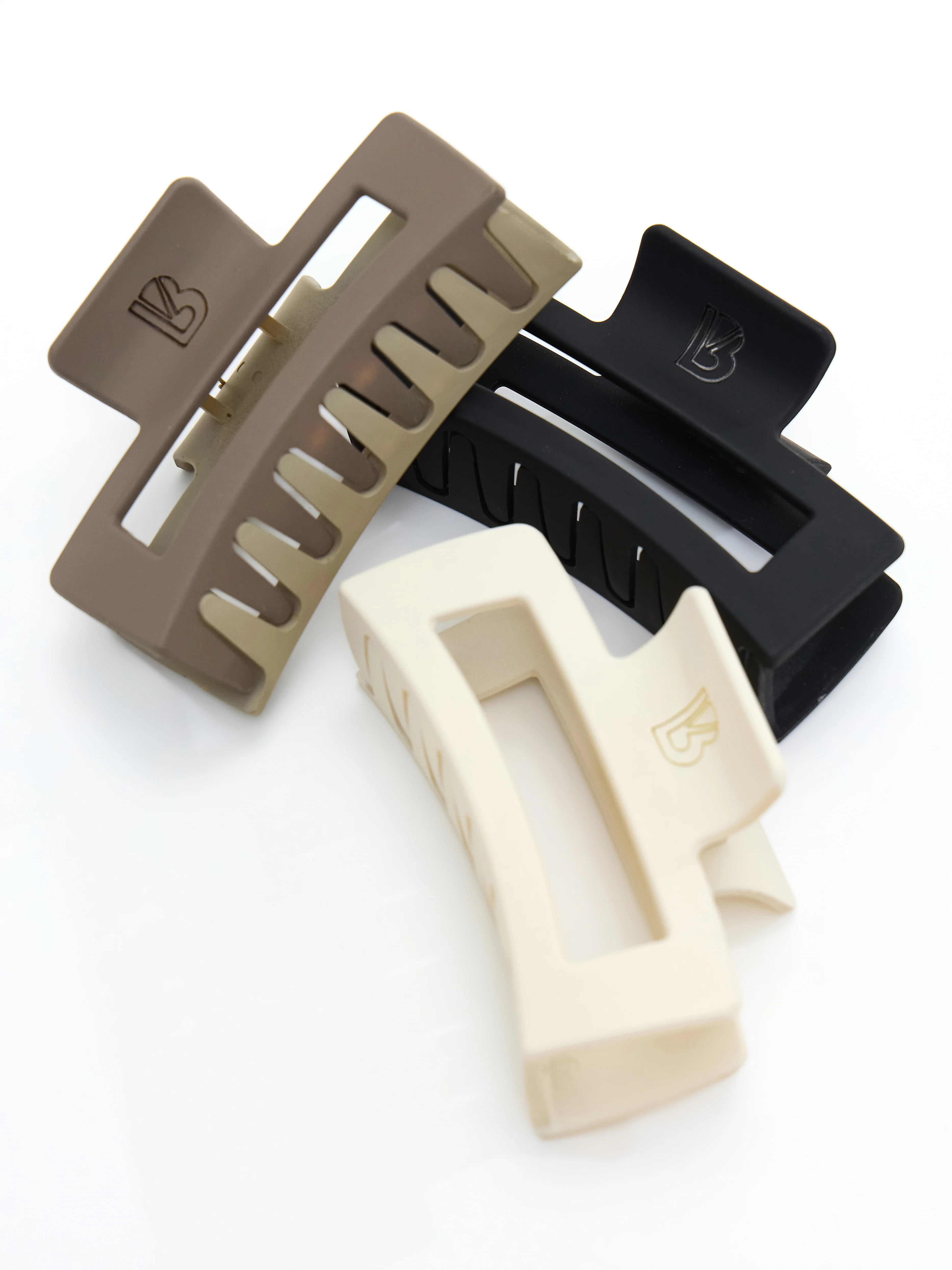 3 Pack Hair Claws - Core Color | Buffbunny