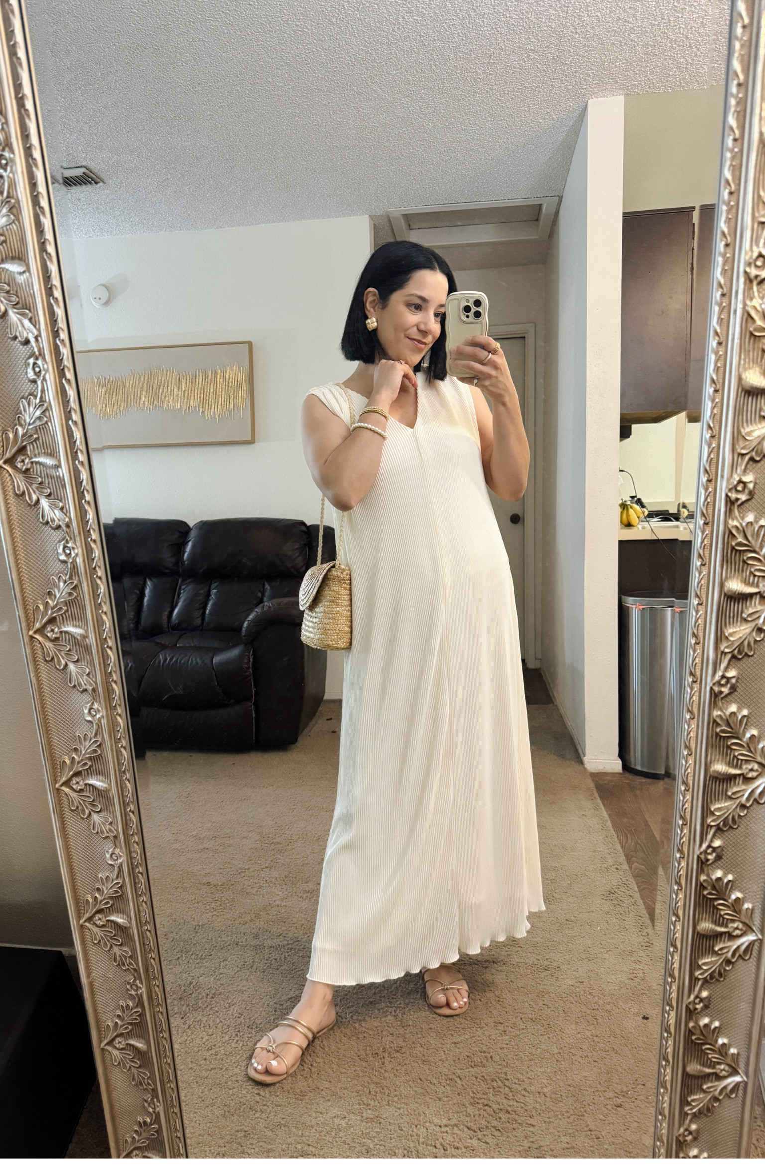 The perfect cream dress✨

#LTKstyletip #LTKfindsunder50 #LTKSeasonal