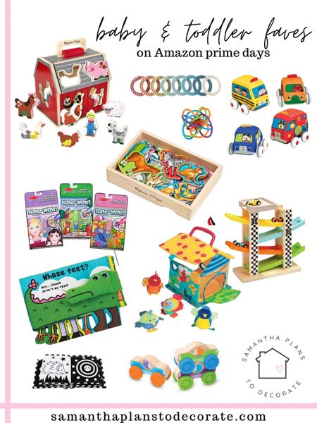 Some of our favorite toys for baby and toddler are on sale for prime day! 




#LTKsalealert #LTKfamily #LTKbaby