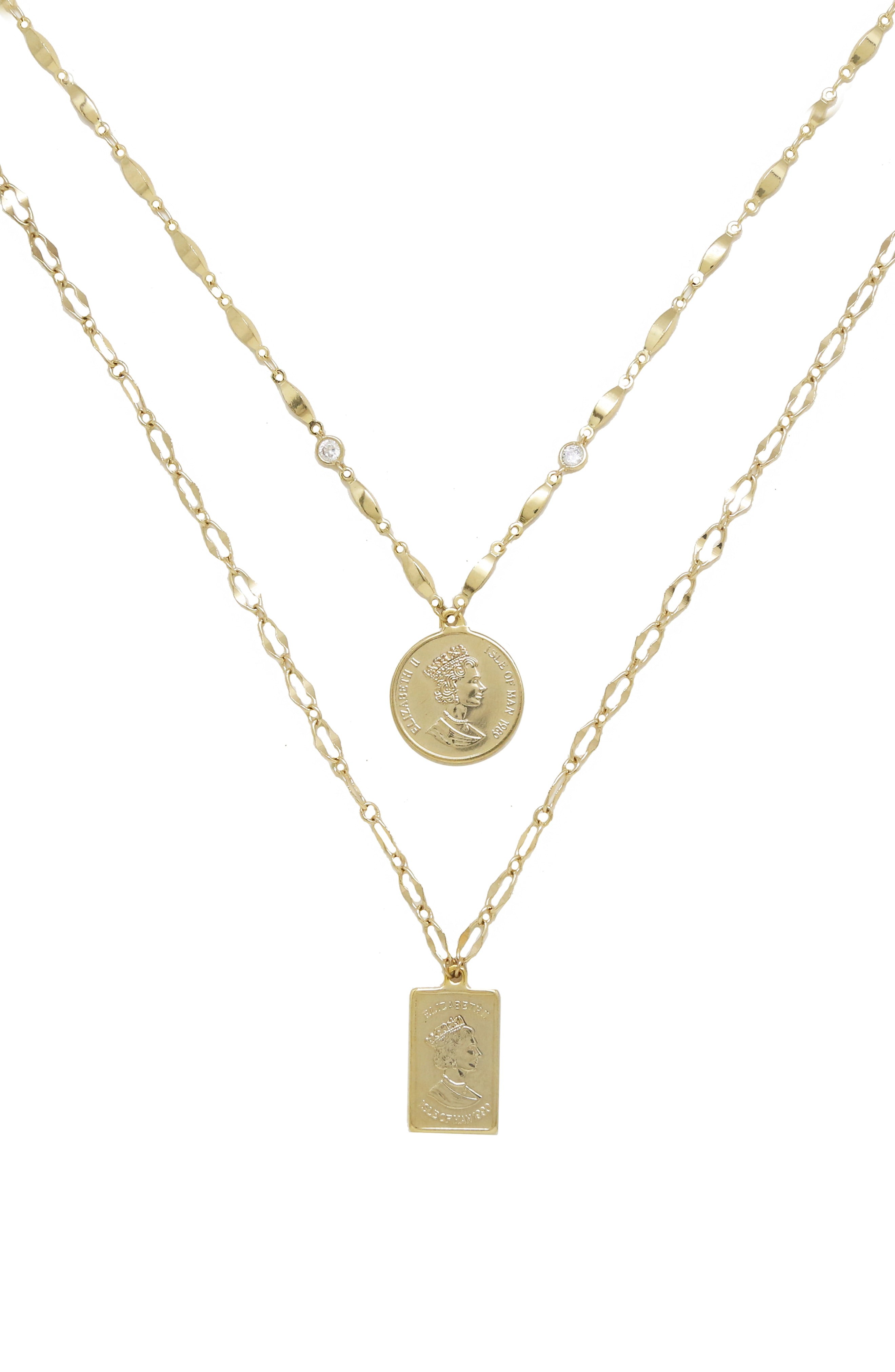 Women's Ettika Set Of 2 Pendant Necklaces | Nordstrom