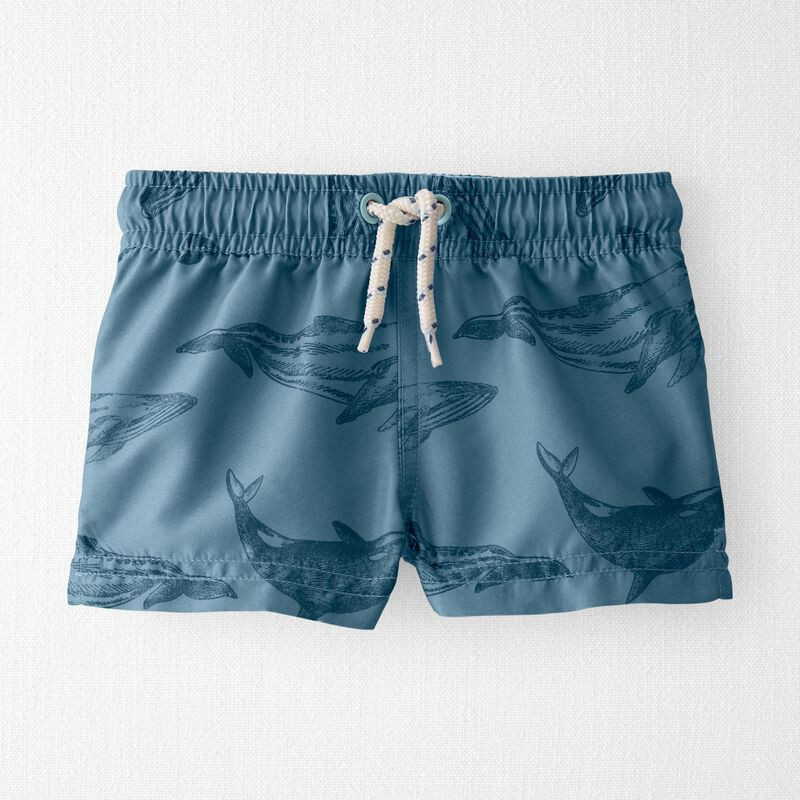 Recycled Whale Swim Trunks | Carter's