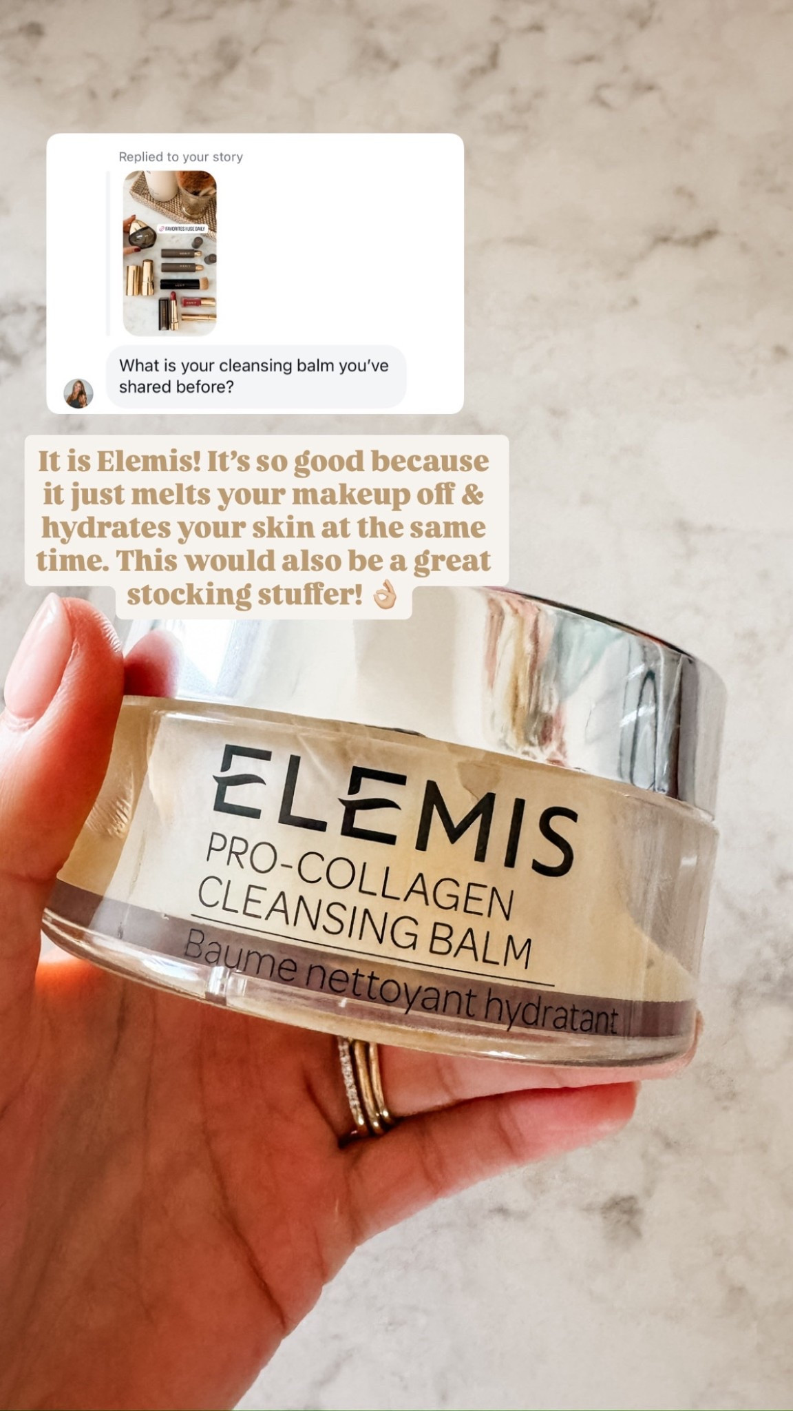 A beauty/skincare product I could not go without! I use this Elemis cleansing balm to remove my make up every night! Currently on sale for Black Friday!

Loverly Grey, make up remover, make up cleansing balm, Elemis, make up, skincare, Amazon, Black Friday, cyber week 

#LTKSaleAlert #LTKBaby #LTKCyberWeek