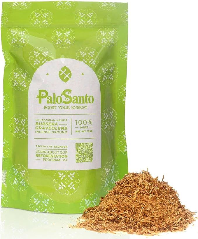 EcuadorianHands Sustainable Harvested Palo Santo Incense Powder for Spiritual Cleansing and Air F... | Amazon (US)
