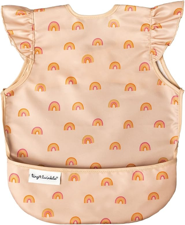Tiny Twinkle Mess-Proof Apron Bib - Baby & Toddler Waterproof Smock with Tug-Proof Closure | Amazon (US)