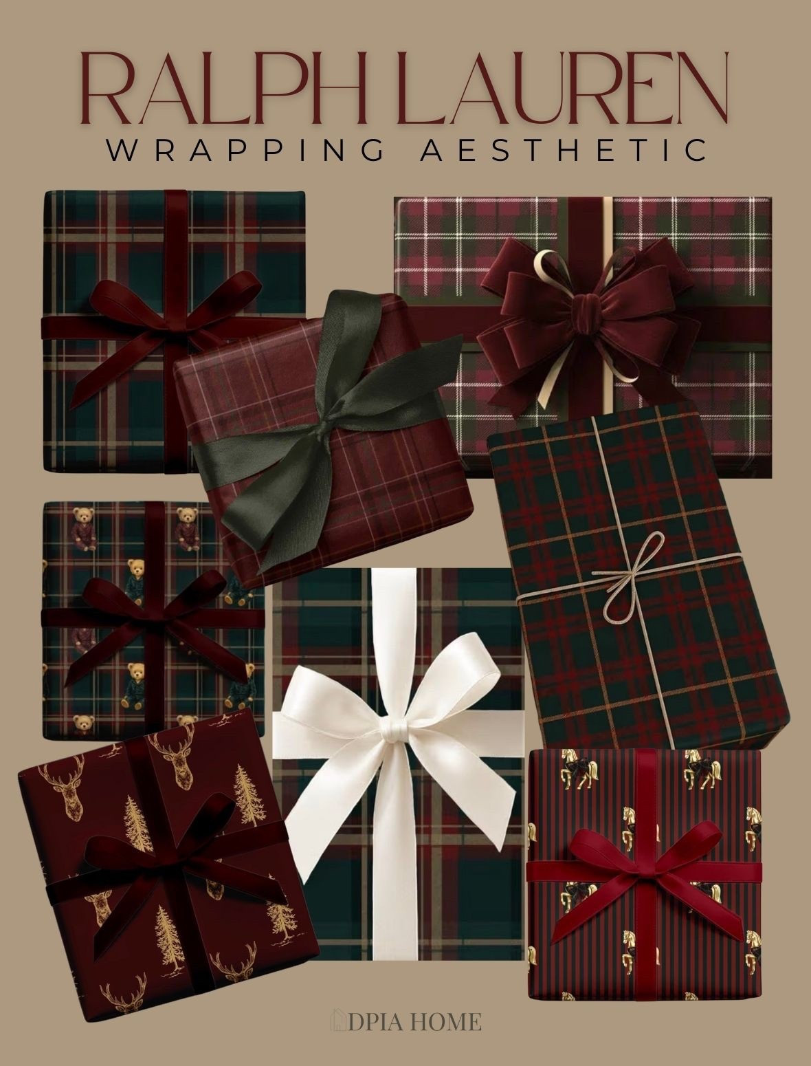 I’m obsessed with the Ralph Lauren Gift Wrap aesthetic! Tartan plaid is trending. I’ve linked several options, but would highly encourage ordering ASAP to receive in time for the holidays. 🎁

gift giving | burgundy | viral | classy


#LTKGiftGuide #LTKvlog #LTKHoliday
