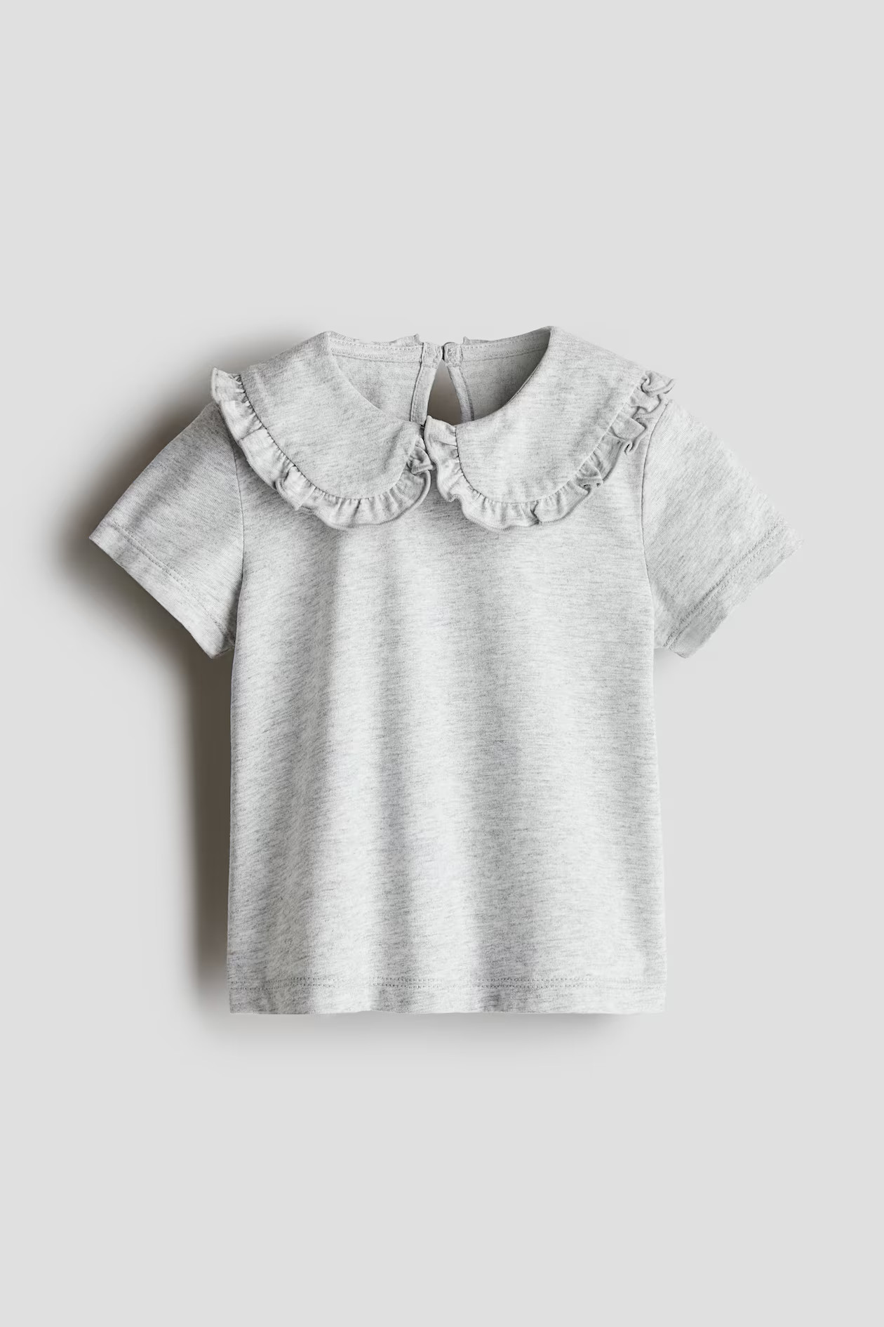 Cotton Top with Collar | H&M (US + CA)